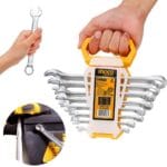 INGCO  "8pcs combination spanner set Size:6-19mm