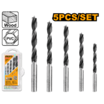 INGCO 5 Pcs wood drill bits set - Image 3