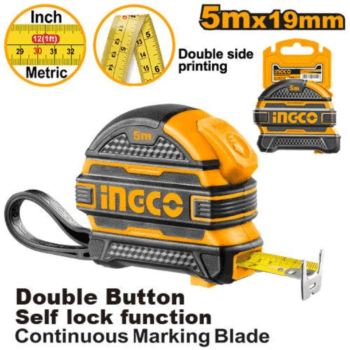 INGCO Steel measuring tape :5mx19mm
