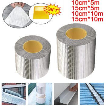 -Super Waterproof Tape Butyl Magic Leak Roof Pipe Repair Adhesive Sealant