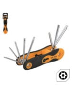 TOLSEN 8PCS FOLDING TORX HEX KEY SET - Image 3