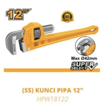 INGCO Pipe wrench Size:12"
