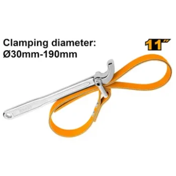 INGCO Belt strap wrench Size:11"
