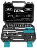 TOTAL 45Pcs 1/4" socket set