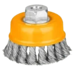 INGCO Wire cup brush Dia: 125mm, 5" - Image 2