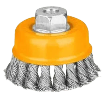 INGCO Wire cup brush Dia: 100mm, 4"