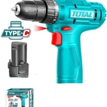 TOTAL Lithium-Ion cordless drill 12V