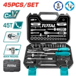 TOTAL 45Pcs 1/4" socket set - Image 3