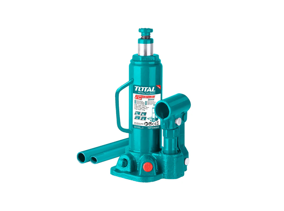 6973138765827_944x700 TOTAL Hydraulic bottle jack 20Ton - Image 1