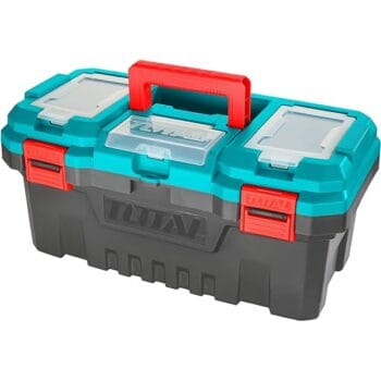 TOTAL 14" Plastic tool box