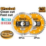 INGCO Diamond discs set(8 Pcs/set) - Image 3
