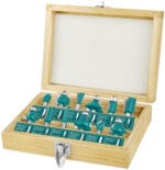 TOTAL TACSR1121  12pcs Router bits set(8mm)