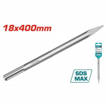 TOTAL SDS max chisel 18X400mm,pointed