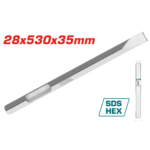 TOTAL Hex chisel 28X35X530mm,flat - Image 3