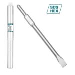TOTAL Hex chisel 30 X410X 35mm,flat - Image 2