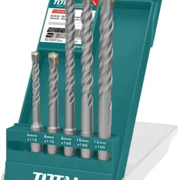 TOTAL 5 PCS SDS PLUS drills set Size