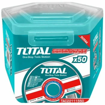 TOTAL Abrasive metal cutting disc set