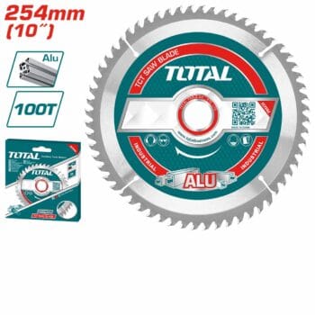 TOTAL TCT saw blade for aluminum 254mm(10")