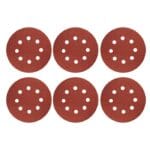 TOTAL Sanding sheet Diameter:225mm 6pcs/set