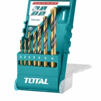 TOTAL HSS twist drill bits set