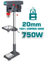 TOTAL TDP207502 Drill press 750W
