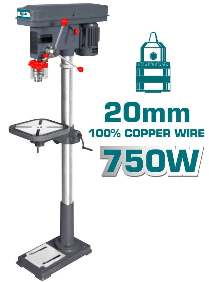 TDP207502-1 TOTAL TDP207502 Drill press 750W - Image 1