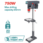 TOTAL TDP207502 Drill press 750W - Image 2