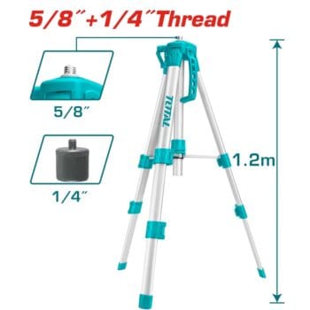 TOTAL Tripods for laser levels