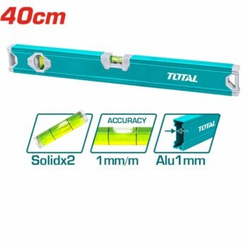 TOTAL Spirit level Length：40cm
