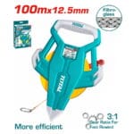 TOTAL Fibreglass measuring tape 100M