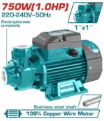 TOTAL Peripheral pump 750W(1HP)