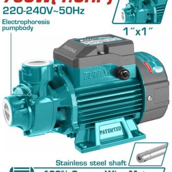 TOTAL Peripheral pump 750W(1HP)