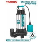 TOTAL Sewage submersible pump 1500W(2.0HP) - Image 3