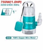 TOTAL Sewage submersible pump 750W(1.0HP)