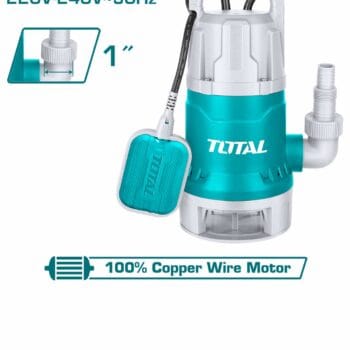TOTAL Sewage submersible pump 750W(1.0HP)