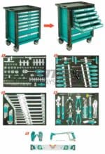 TOTAL 162 Pcs tools chest set - Image 3