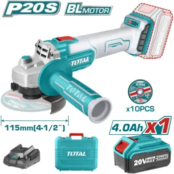 TOTAL Lithium-Ion angle grinder 20V