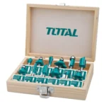 TOTAL TACSR1121  12pcs Router bits set(8mm) - Image 3