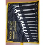 INGCO 12pcs combination spanner set Size:6-24mm - Image 3