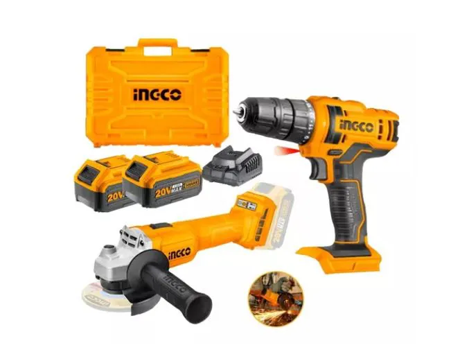 INGCO Lithium-ion cordless 2 pcs combo kit - Image 2