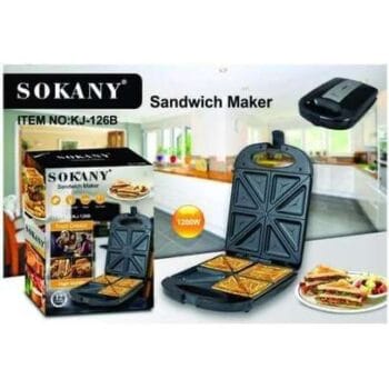 SOKANY 4 Slice Sandwich Maker