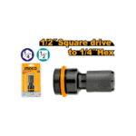 INGCO Square drive to Hex socket adapter - Image 3