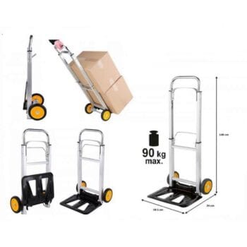 Foldable Hand Trolley 90KGS .