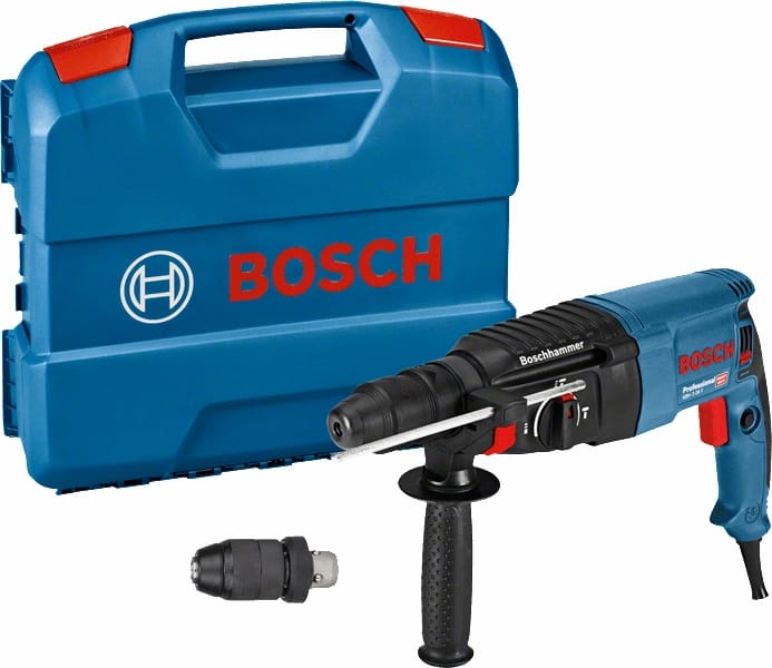 o376079v54_GBH_2-26_F_sos_F4_06112A4070_00_30_60 BOSCH DRILL ROTARY HAMMER 830W 26MM - Image 1