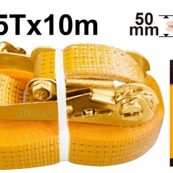INGCO Ratchet straps Load:5T Length:10m