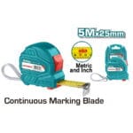 TOTAL Steel measuring tape 5M - Image 3