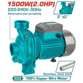 TOTAL Water pump 1500W(2.0HP)
