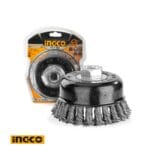 INGCO Wire cup brush Dia: 100mm, 4"