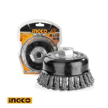 INGCO Wire cup brush Dia: 100mm, 4"