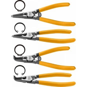 INGCO HCCPS26125 4 Pcs circlip pliers set